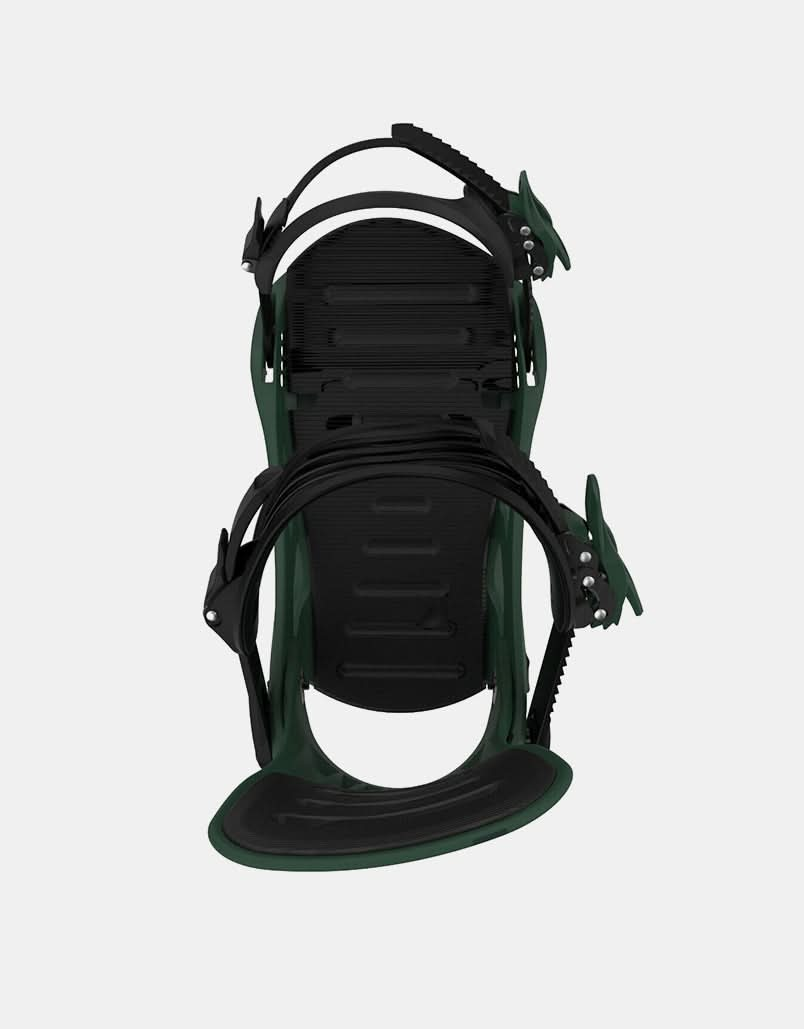 K2 Formula 2024 Snowboard Bindings - Deep Green