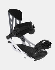 K2 Indy 2024 Snowboard Bindings - Grey/White