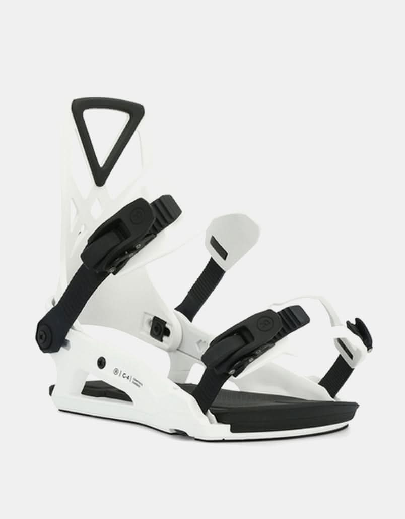 Ride C-4 2024 Snowboard Bindings - White