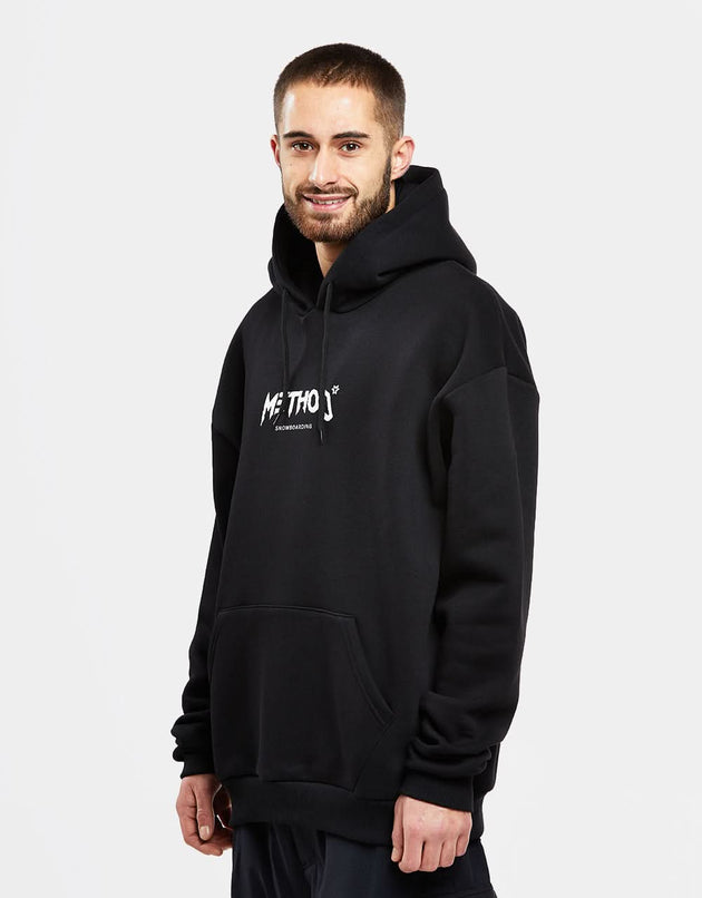 Method Snowboarding Logo Pullover Hoodie - Black