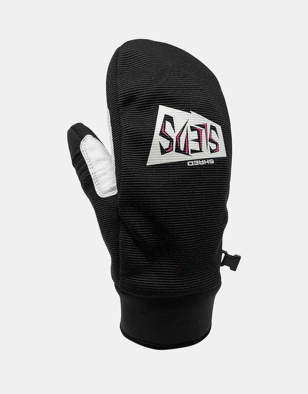 Transform The Spitt Snowboard Mitts - Black/Shred Sleds