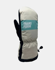 Transform The Budget Smuggler Snowboard Mitts - Off White