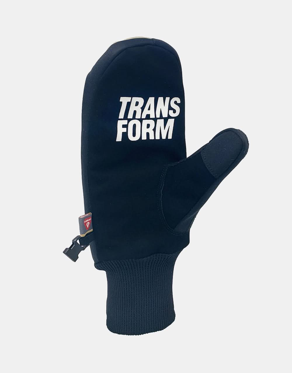 Transform The KO Snowboard Mitts - Black King