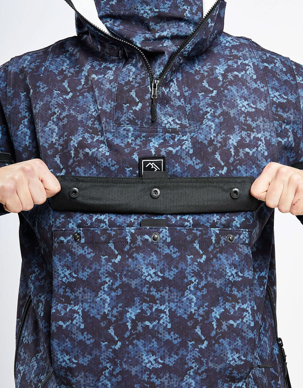 Giacca da snowboard Brethren Access Anorak - Crypto Camo