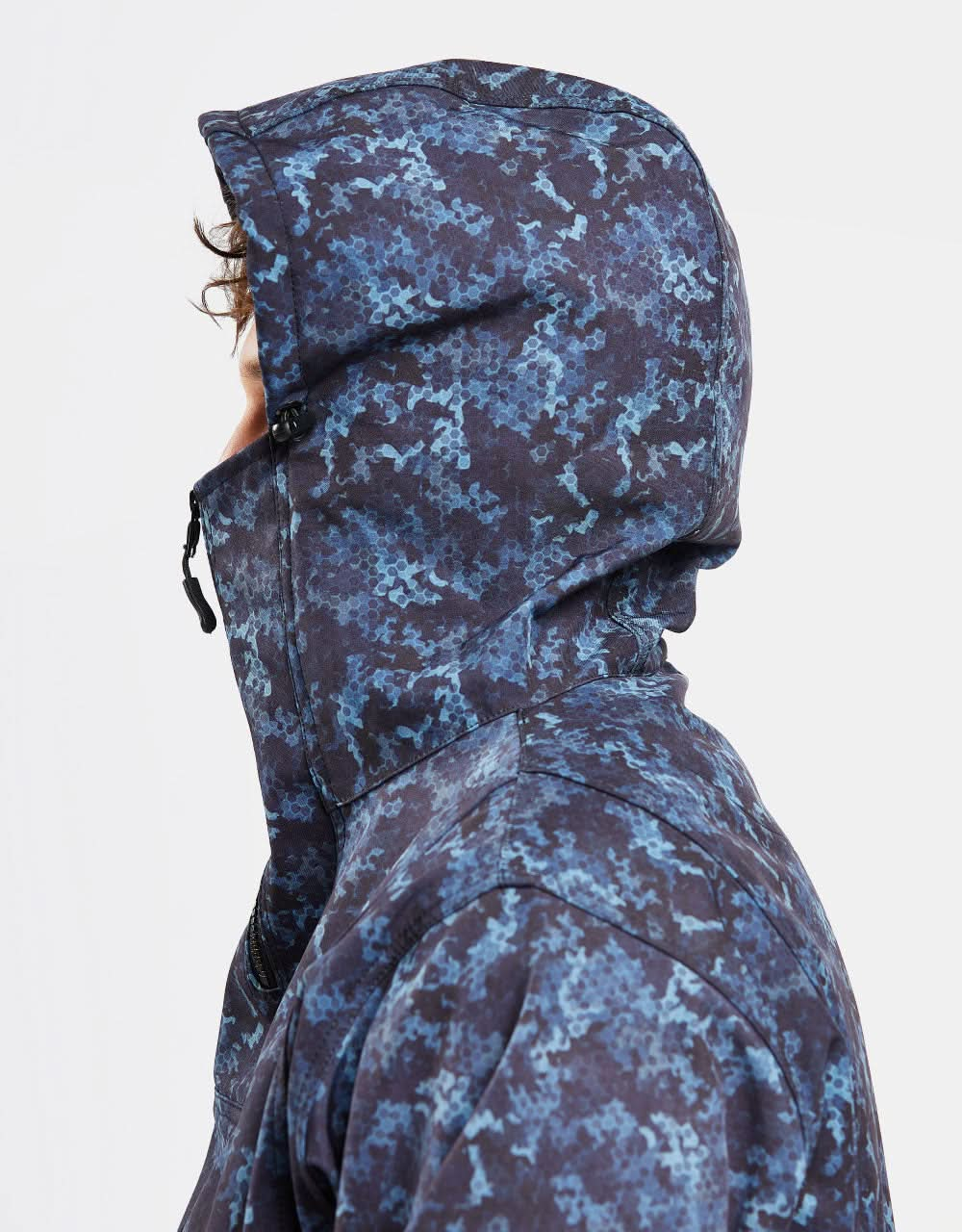 Giacca da snowboard Brethren Access Anorak - Crypto Camo