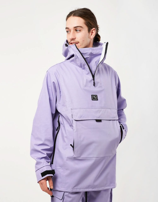 Brethren Access Anorak Snowboard Jacket - Lilac