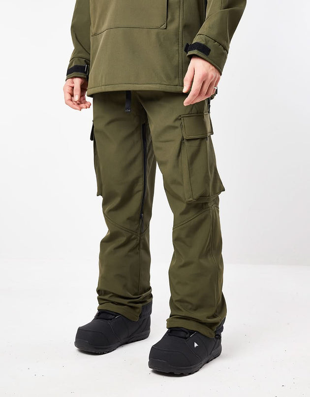 Brethren Access Cargo Snowboard Pant - Trooper