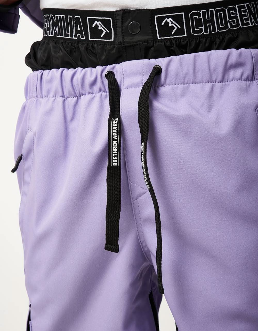 Brethren Access Cargo Snowboard Pant - Lilac