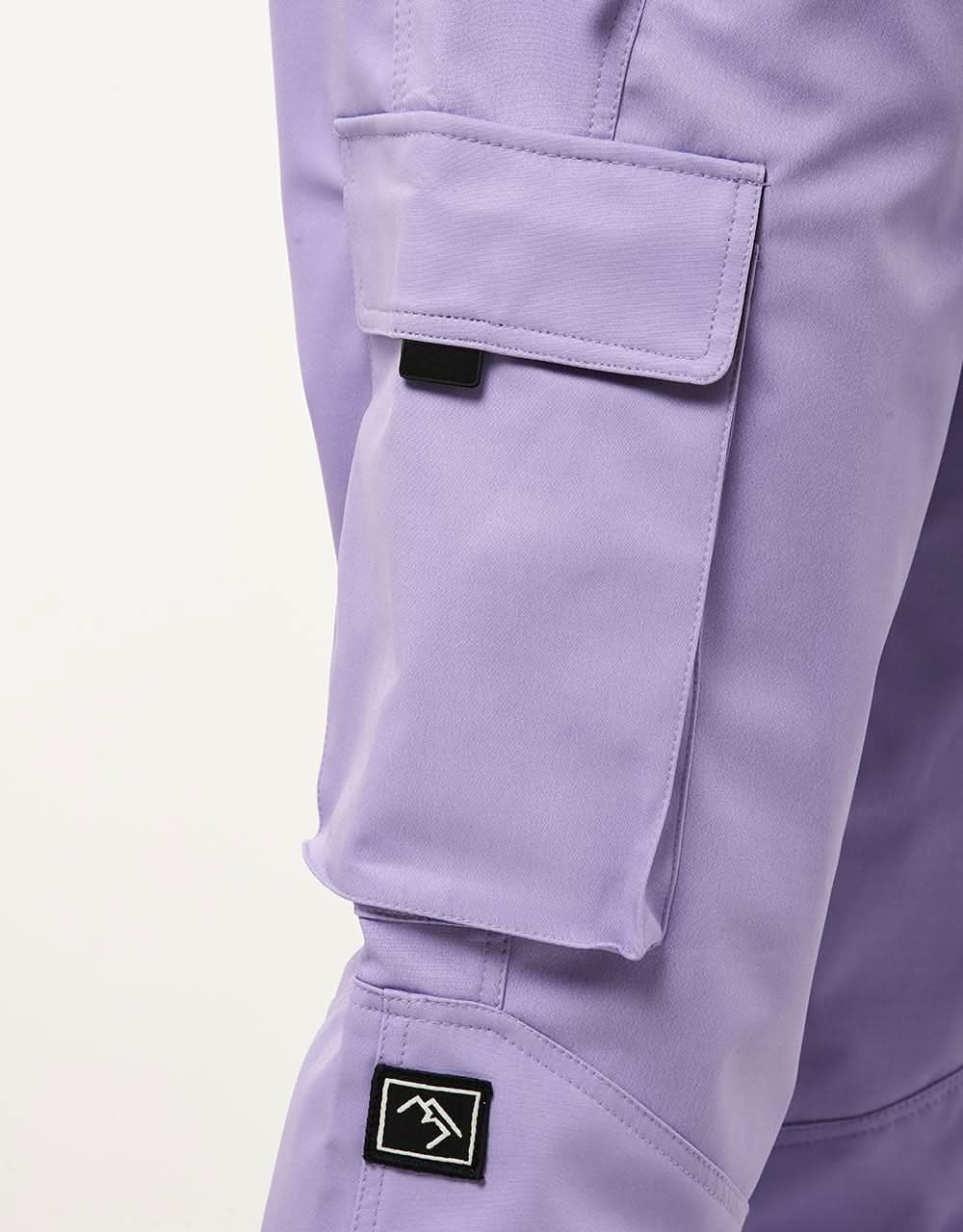 Brethren Access Cargo Snowboard Pant - Lilac