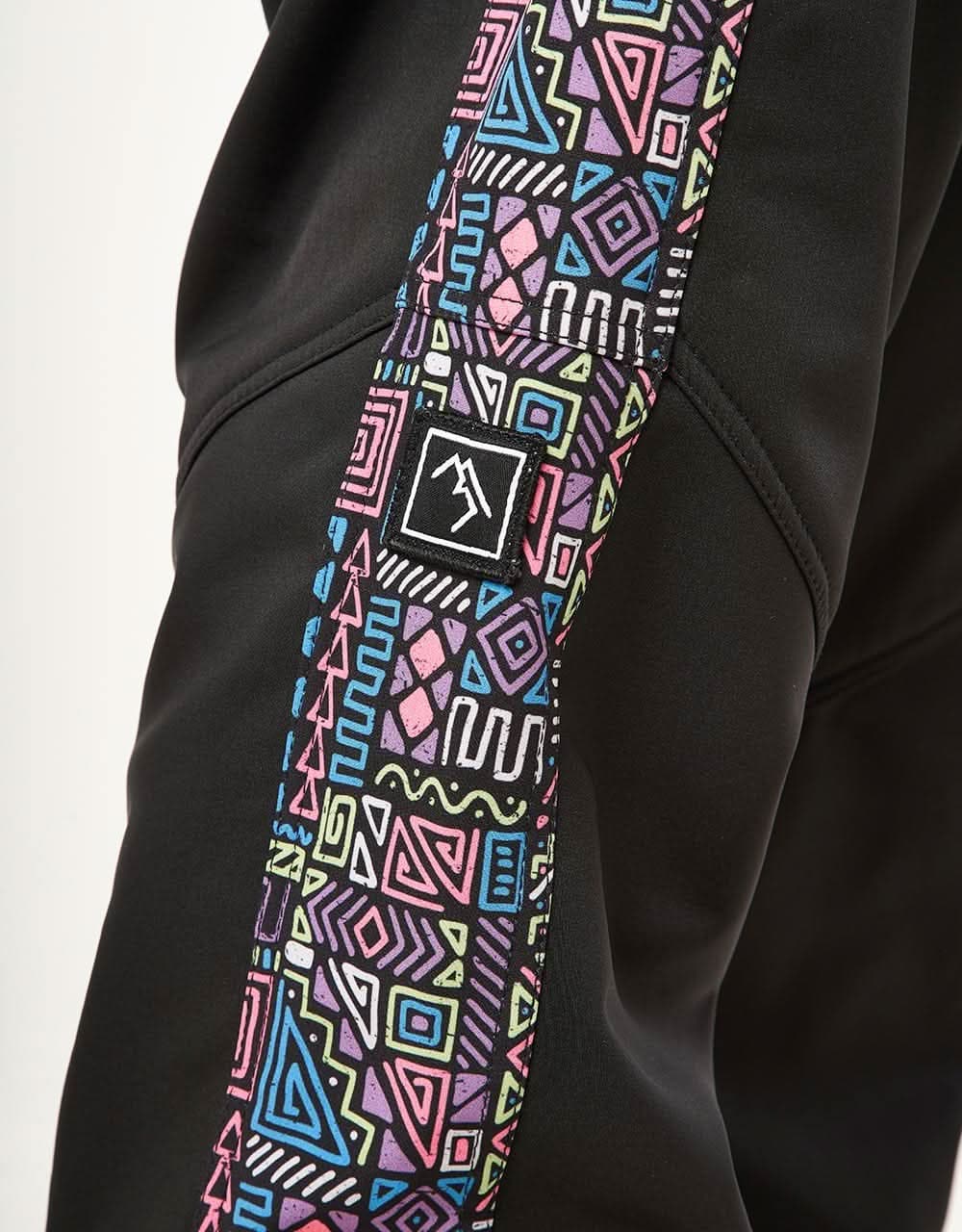 Brethren Baseline Track Snowboard Pant - Tetris