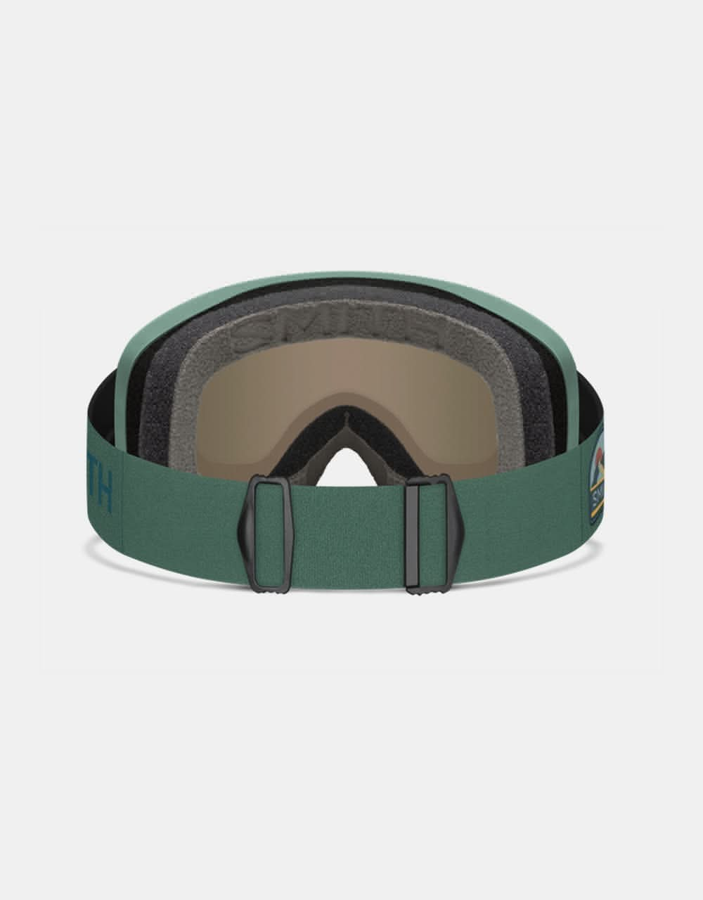 Smith Blazer Snowboard Goggles - Alpine Green/Green Solx Mirror Antifog