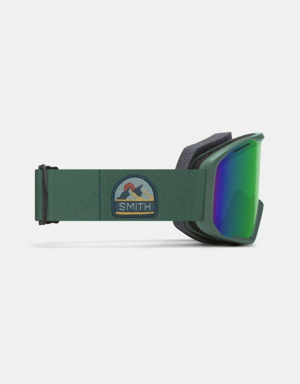 Smith Blazer Snowboard Goggles - Alpine Green/Green Solx Mirror Antifog