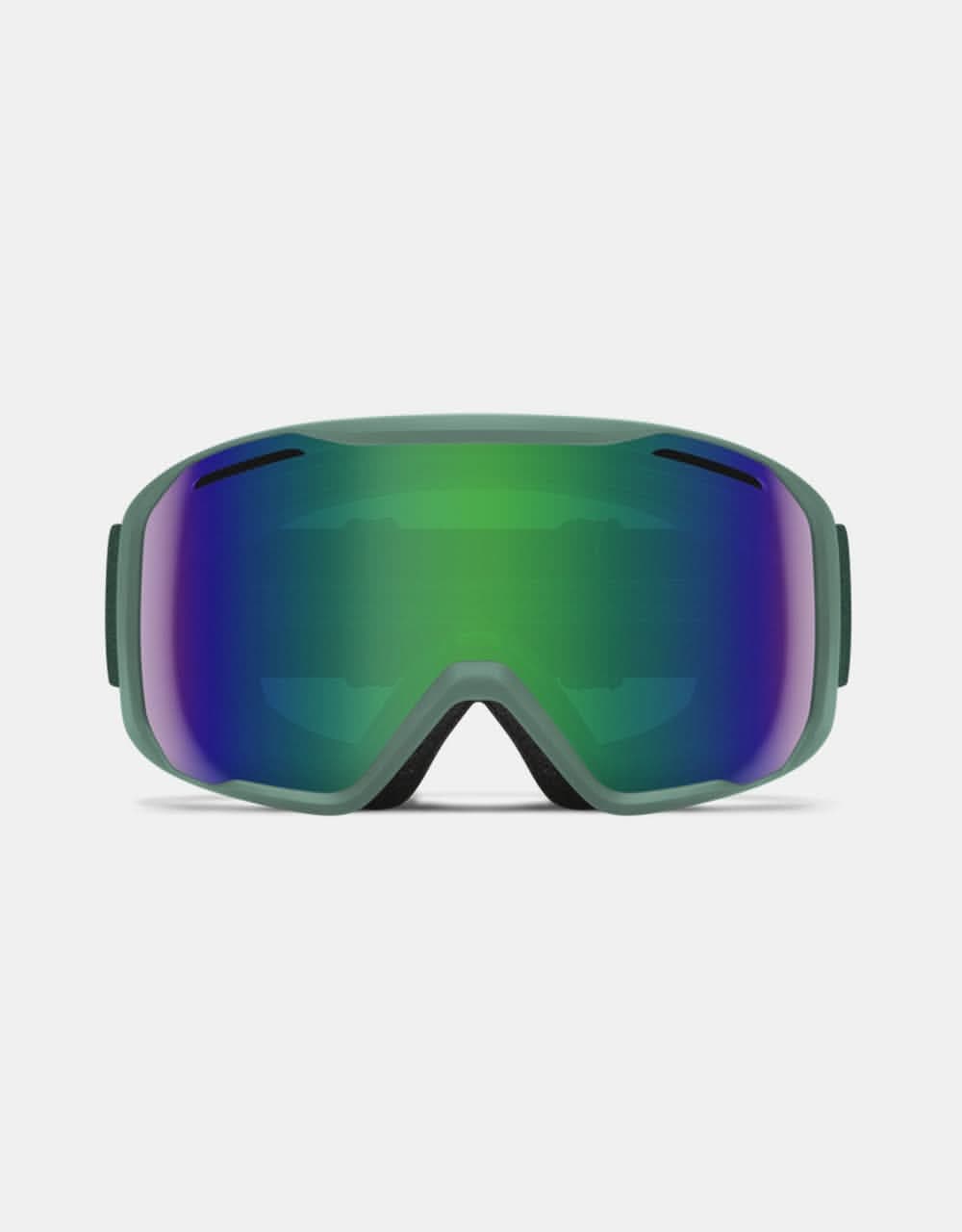 Smith Blazer Snowboard Goggles - Alpine Green/Green Solx Mirror Antifog