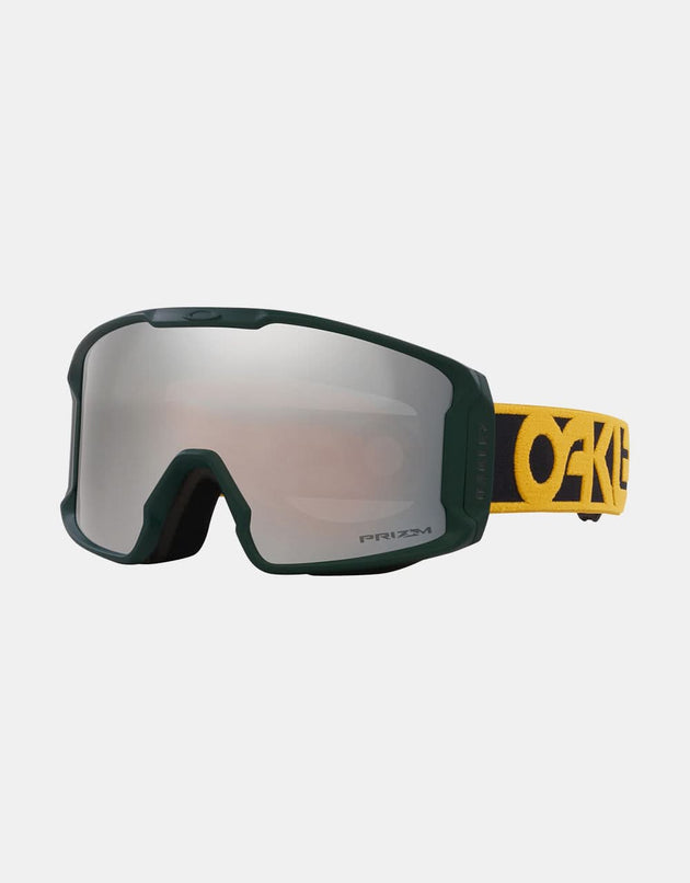 Oakley Line Miner M Snowboard Goggles - Black Gold/Prizm Black Iridium