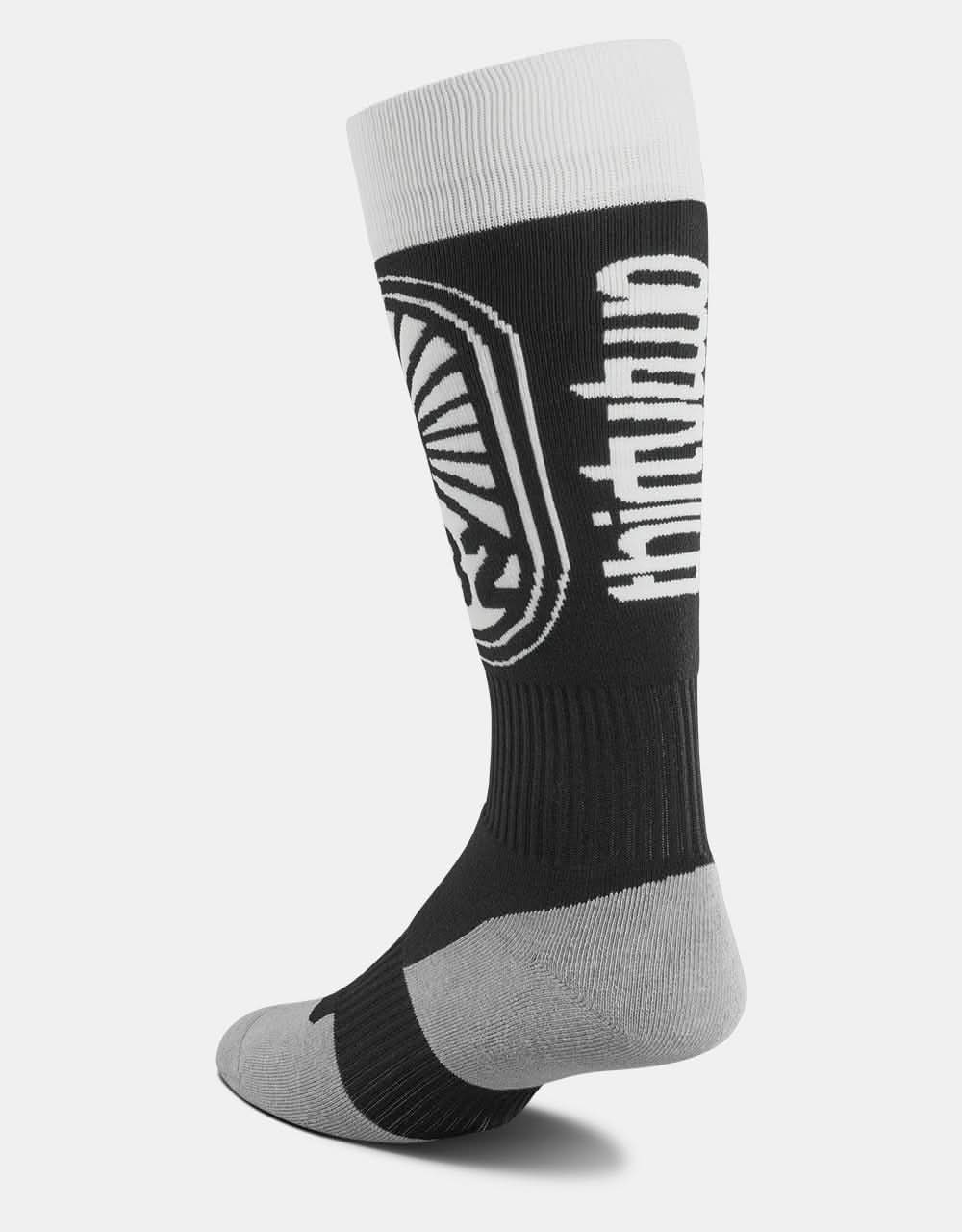 ThirtyTwo x Jono Wood Halo Snowboard Socks - Black/White