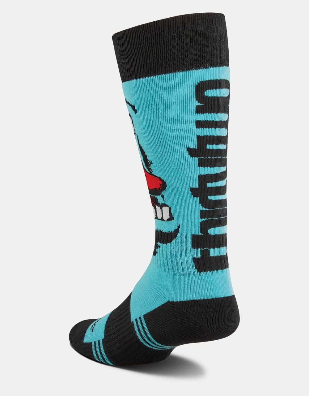 ThirtyTwo x Santa Cruz Screaming Hand Snowboard Socks - Blue