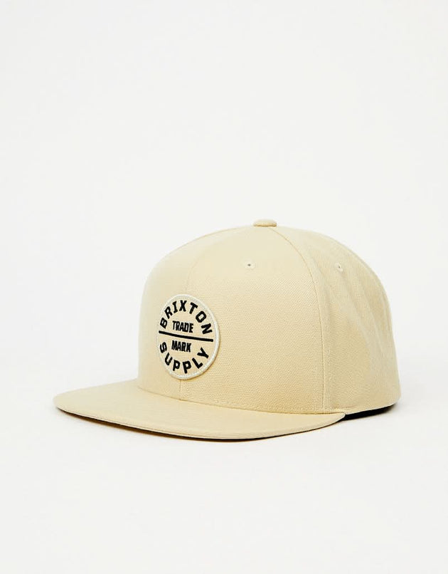 Brixton Oath III Snapback Cap – Natur