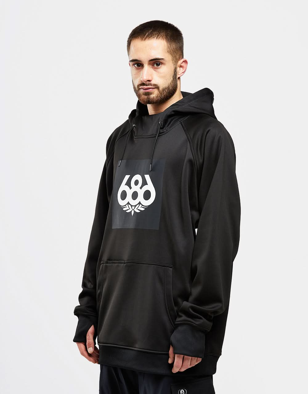 686 Bonded Fleece Pullover Hoodie - Black