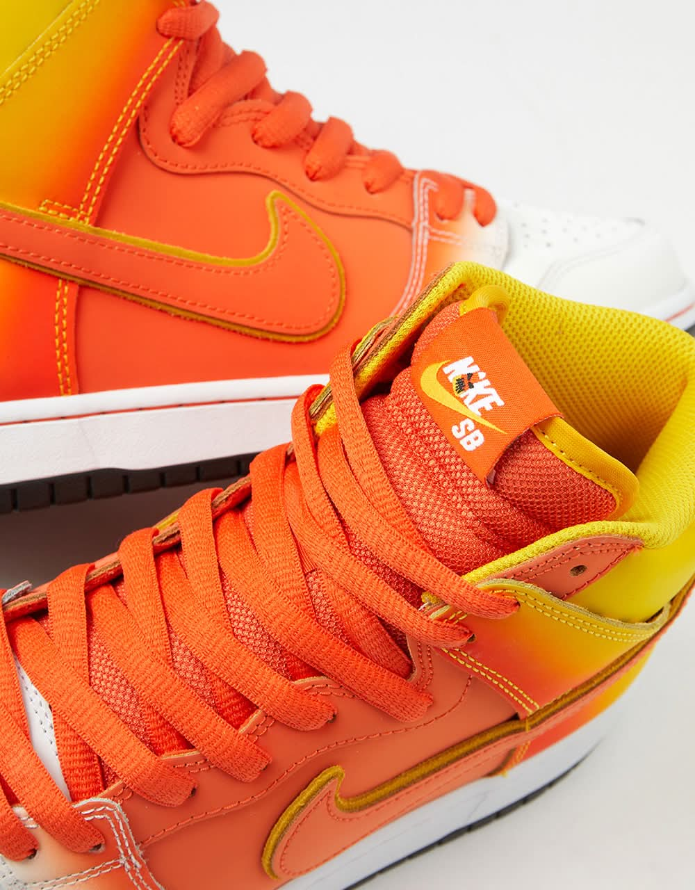 Nike SB 'Candy Corn' Dunk High Pro zapatos de skate - Amarillo/Naranja-Blanco-Negro