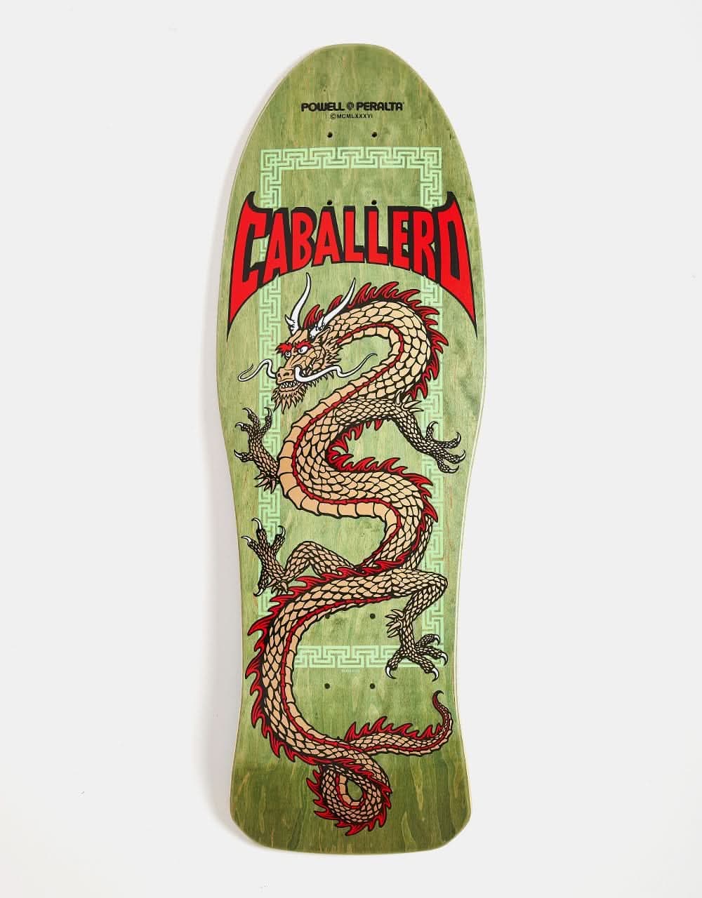 Powell Peralta Caballero Chinese Dragon '21' Skateboard Deck - 10"