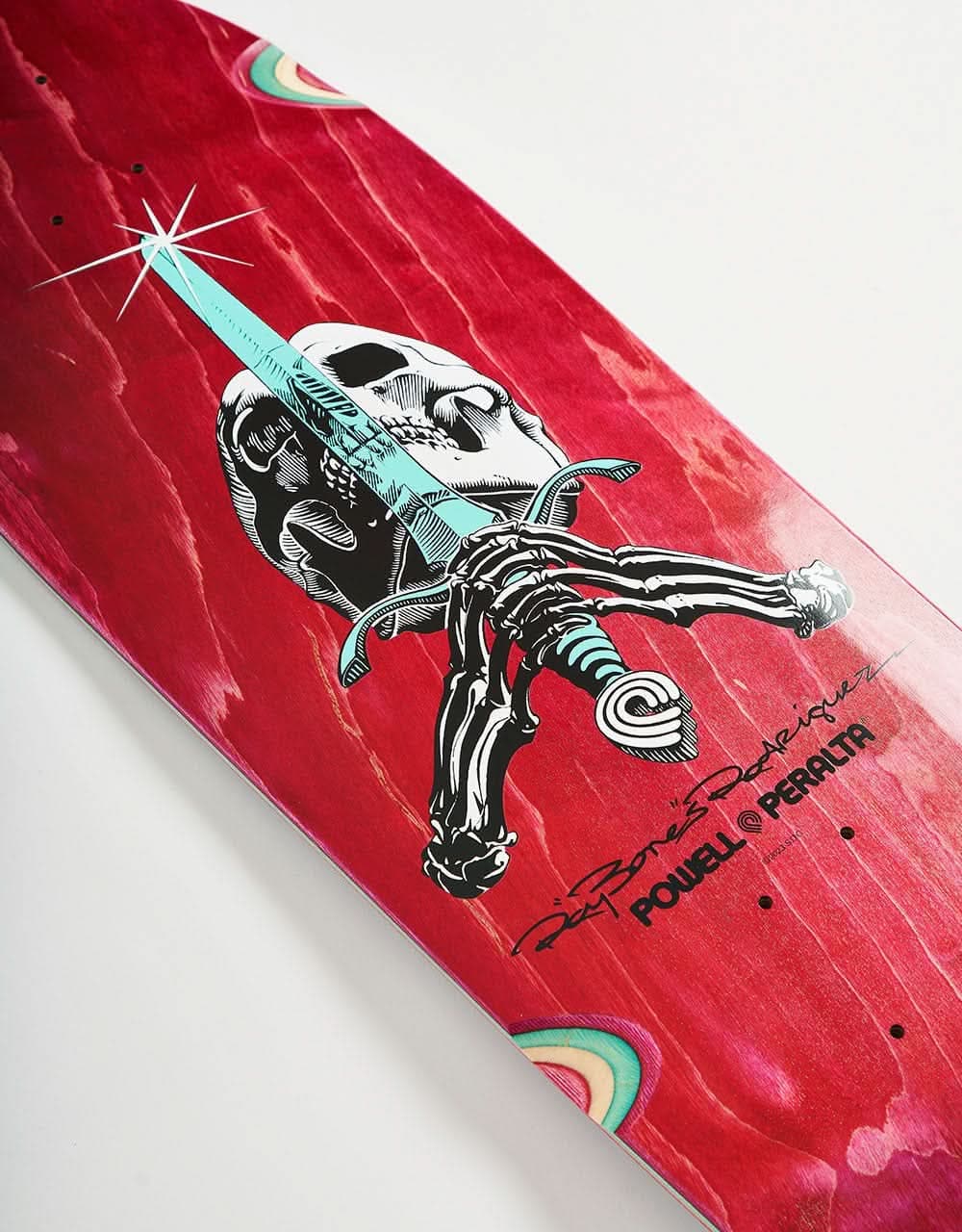 Powell Peralta Ray Rodriguez O.G. Skull & Sword '10' Skateboard Deck - 10"