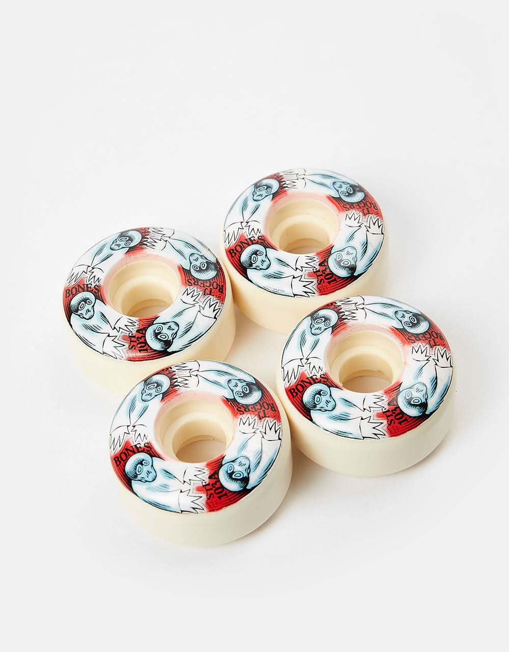 Bones TJ Rogers Whirling Specters STF V3 Slim 103a Skateboard Wheels