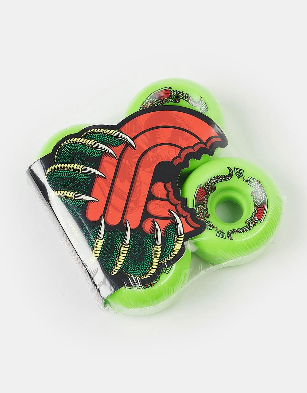 Powell Peralta Dragon Formula 93a ruedas de skate verdes - 53 mm x 33 m