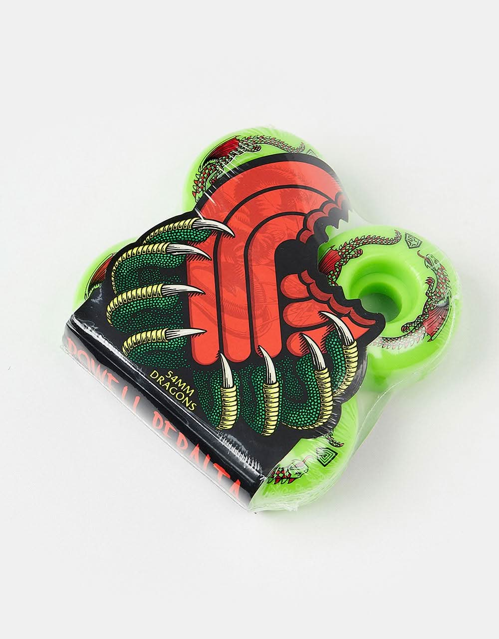 Powell Peralta Dragon Formula 93a Green Skateboard Wheels - 55mm x 34mm