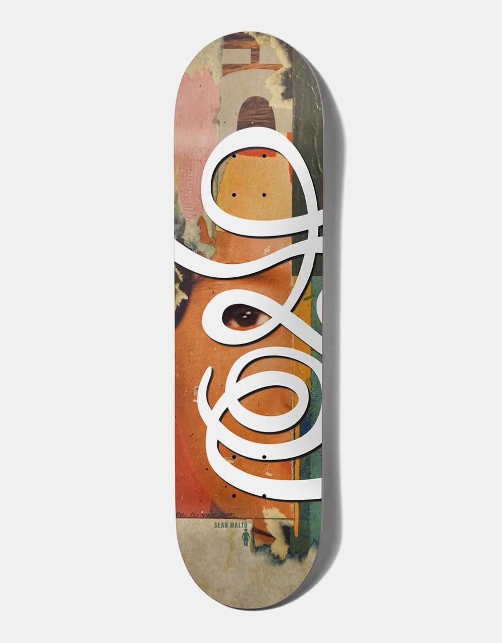 Girl Malto Jenkins 30 Swirls Skateboard Deck - 8.25"