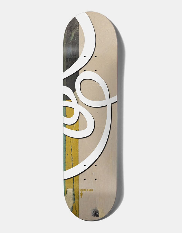 Girl Davis Jenkins 30 Swirls Skateboard-Deck – 21,6 cm