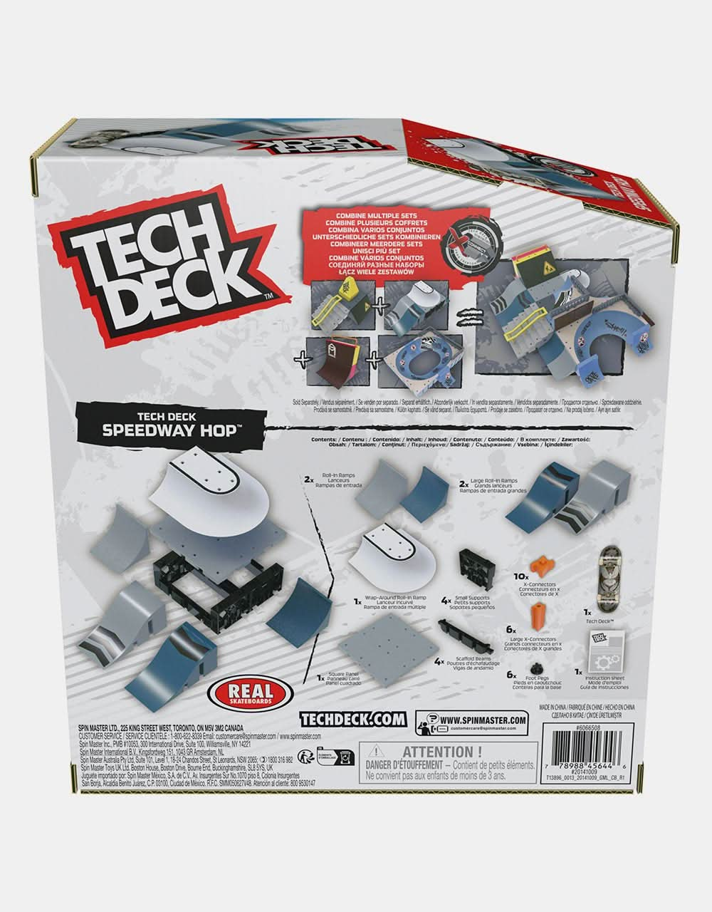 Tech Deck Fingerboard X-Connect Park Starter Kit - Speedway Hop