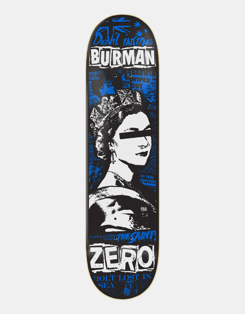 Planche de skateboard Zero Burman Devil Inside - 8,25"