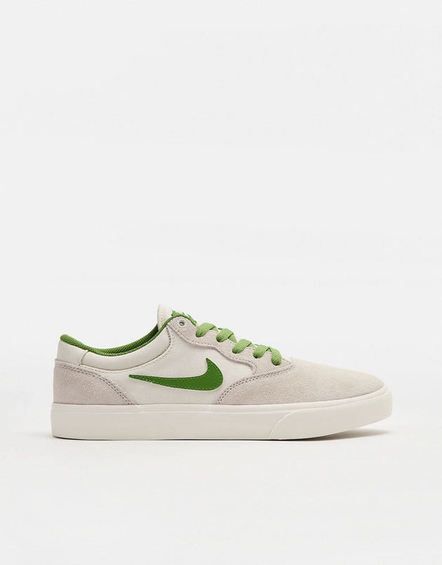 Nike SB Chron 2 Skate Shoes - Phantom/Chlorophyll-Summit White-Sail