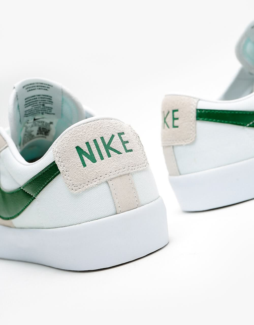 Nike SB Zoom Blazer Low Pro GT zapatos de skate - Blanco/Fir-Blanco-Gum Lt Marrón