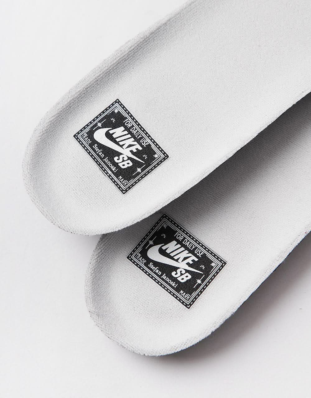 Nike SB Zoom Janoski OG+ Skate Shoes - Summit White/Black-Summit White-White