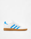 adidas Busenitz Pro Skate Shoes - White/Bluebird/Gold Metallic