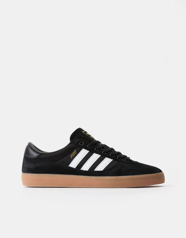 Zapatillas de skate adidas Puig Indoor - Negro/Blanco/Goma