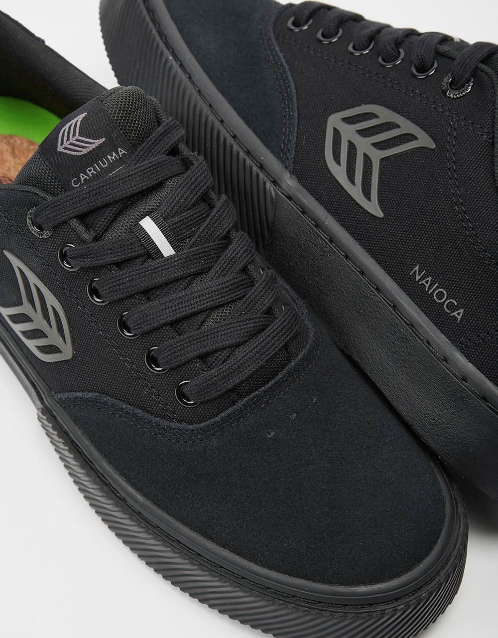 Cariuma Naioca Pro Skate Shoes - All Black/Black