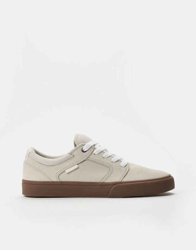 Emerica Cadence Skate Shoes - White/Gum