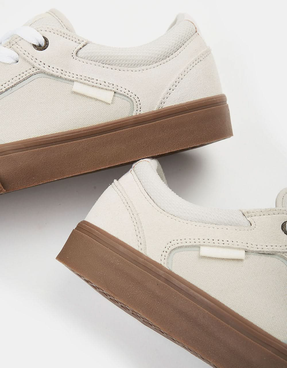 Emerica Cadence Skate Shoes - White/Gum