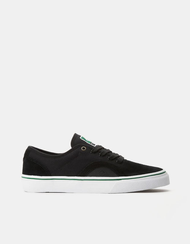 Emerica Provost G6 Skate Shoes - Black/White/Gold