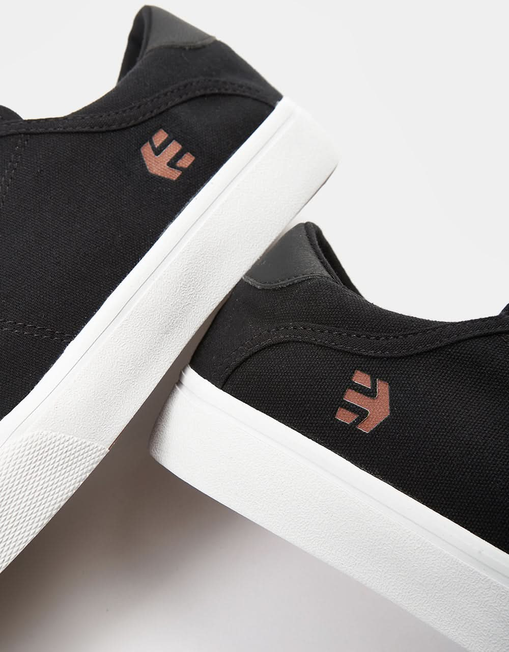 Etnies Barge Slim Chaussures De Skate - Noir/Blanc/Argent