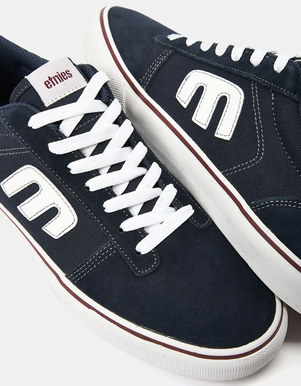 Etnies Calli Vulc Skate Shoes - Navy/White