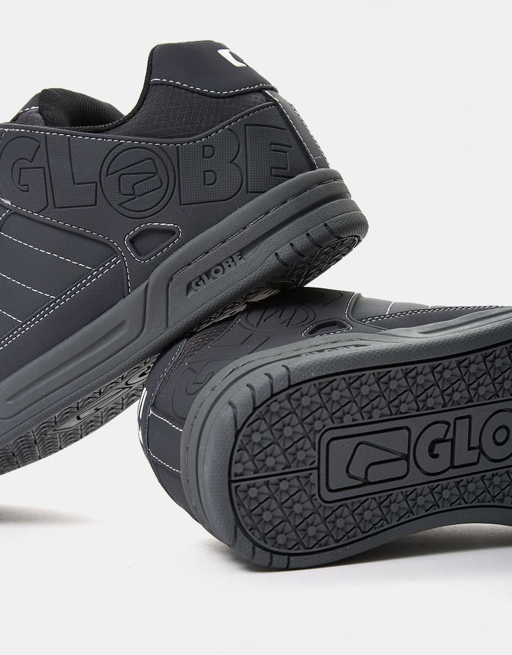 Globe Tilt Skate Shoes - Ebony/Stitch