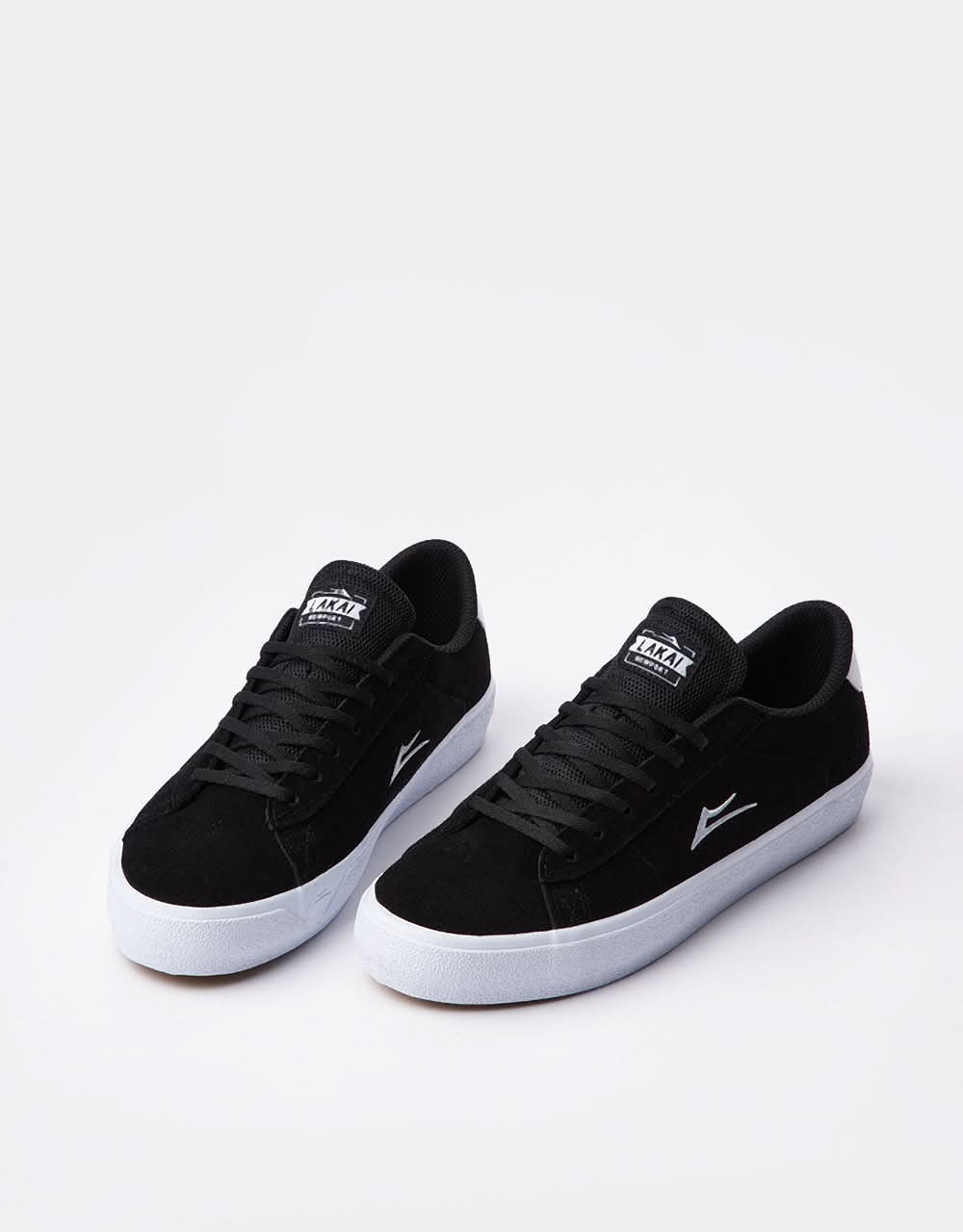 Scarpe da skate Lakai Newport - Pelle scamosciata nera