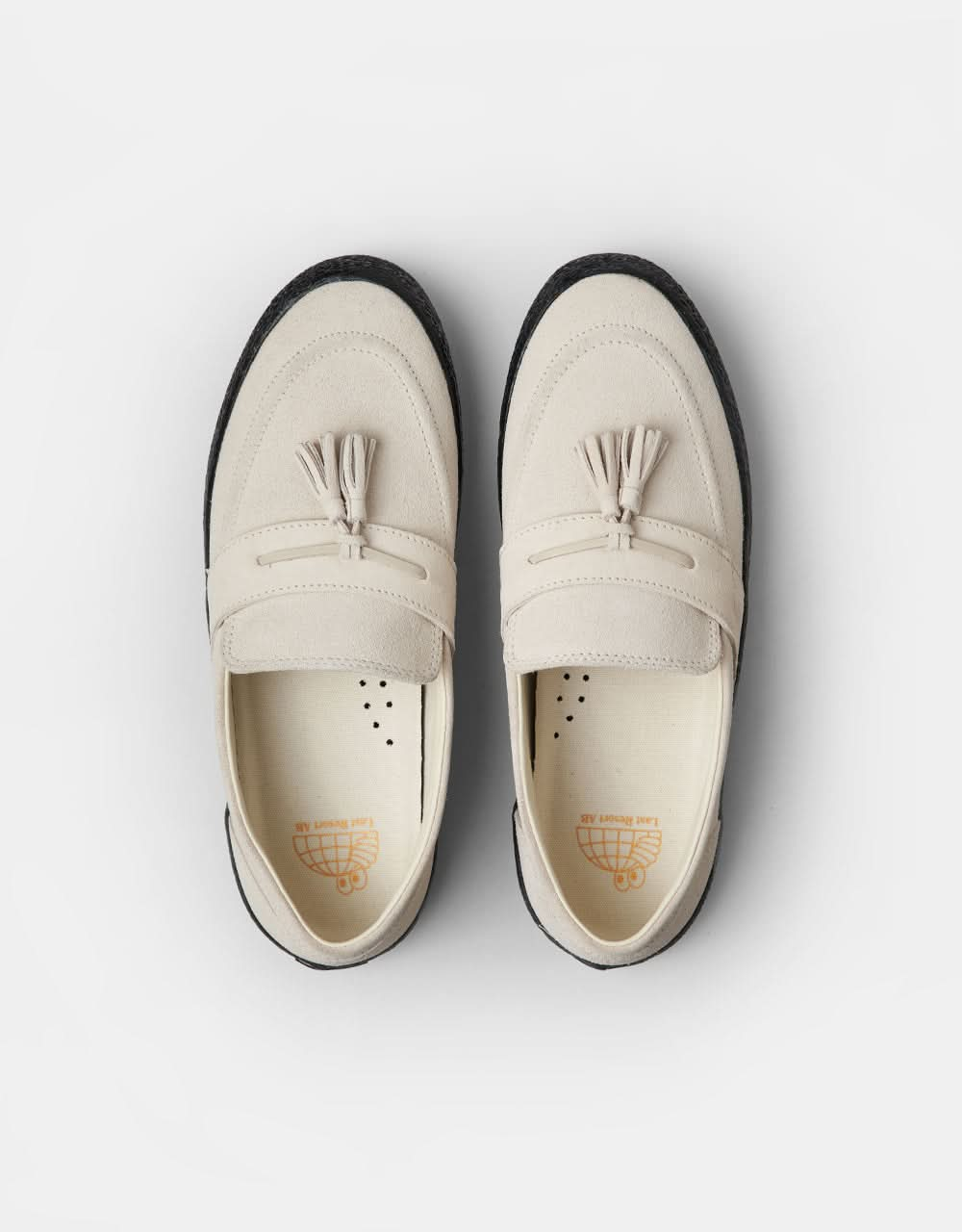 Last Resort AB VM005 Loafer Skate Shoes - Cream/Black