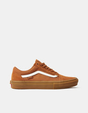 Chaussures de skate Vans Old Skool - Marron/Gomme