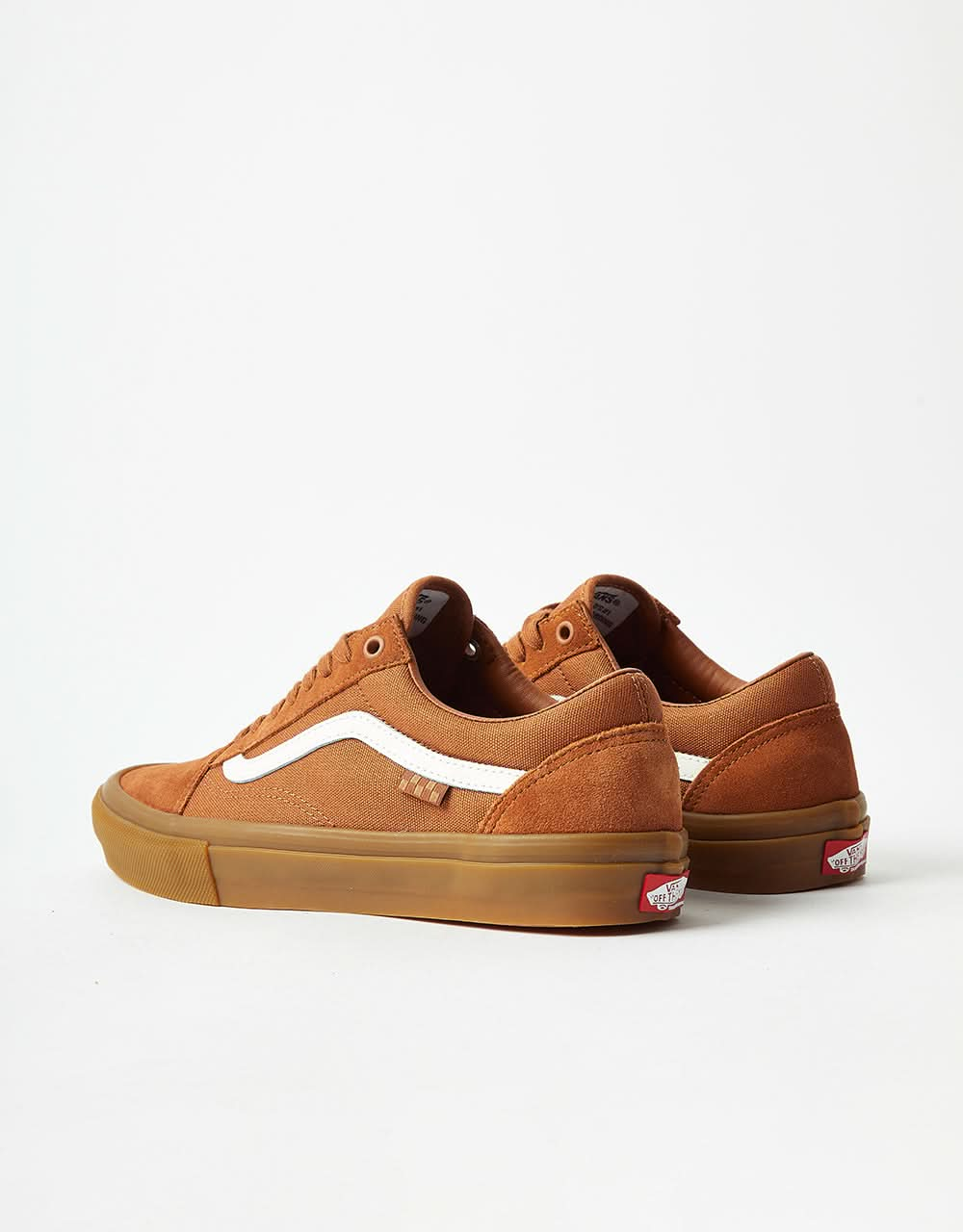 Scarpe da skate Vans Old Skool - Marrone/Gomma