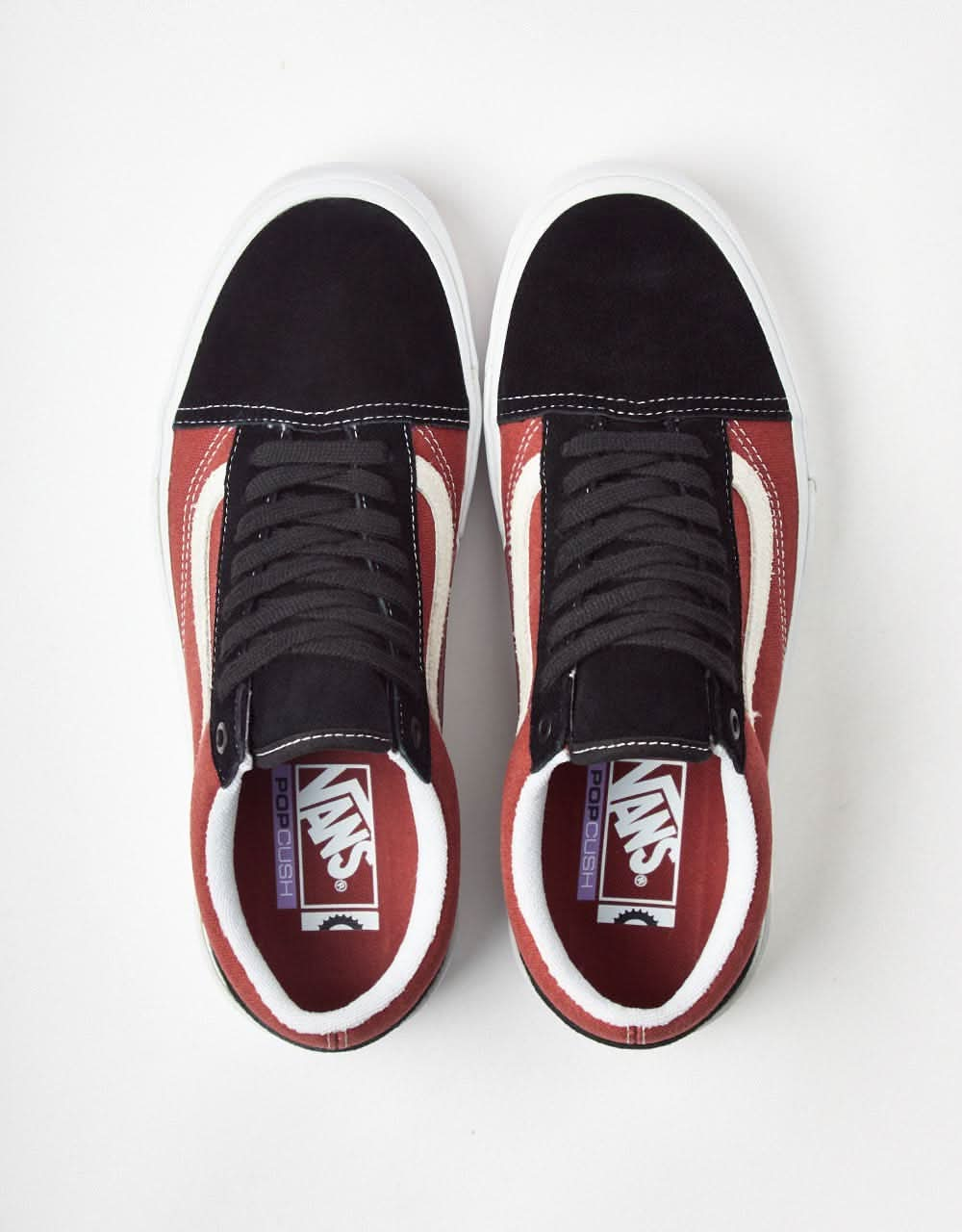 Vans BMX Old Skool Skate Shoes - Black Iris/Russet Brown