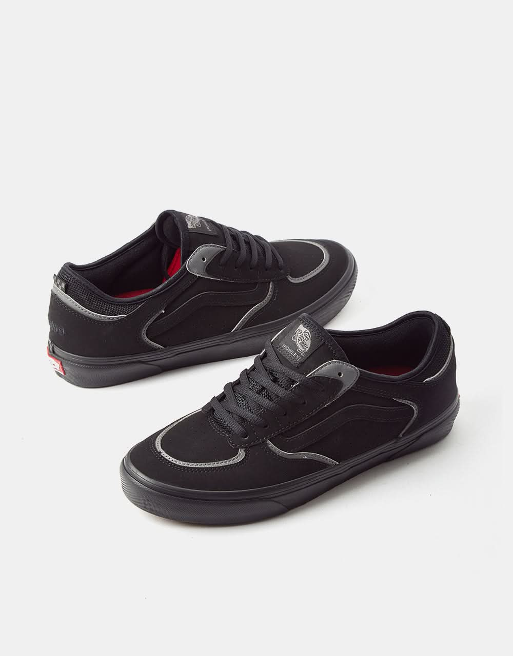 Chaussures de skate Vans Skate Rowley - Noir/Étain